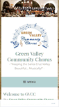 Mobile Screenshot of gvcommunitychorus.org